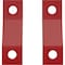 Ekena Millwork Premium Z-Brackets for Barn Door Track (set of 2), Regal Red GB6001TZRR - alternate 1